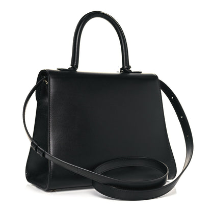 Delvaux Grained Calfskin MM Brillant Satchel Black 4 of 12
