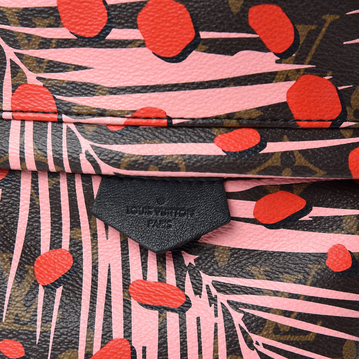 Louis Vuitton Monogram Jungle Dots Palm Springs Backpack PM Sugar Pink Poppy 12 of 16