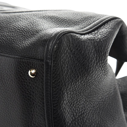 Gucci Pebbled Calfskin Medium Soho Shoulder Bag Black 9 of 11