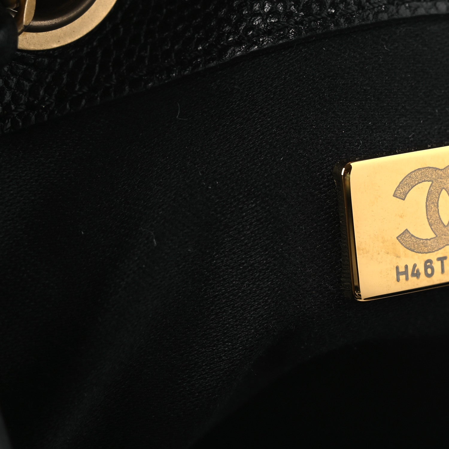 Chanel Caviar Quilted Medium Chanel 25 Handbag Black 8 of 13