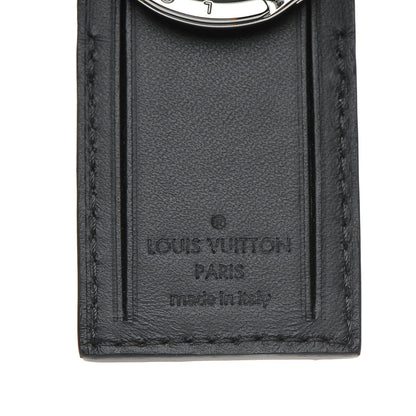 Louis Vuitton Damier Graphite My Travel Tag Bag Charm and Key Holder Burgundy 4 of 7