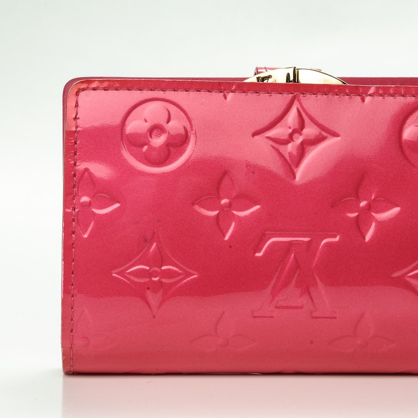 Vernis French Purse Wallet Rose Pop