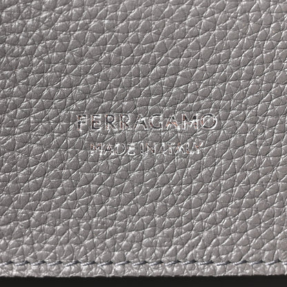 Salvatore Ferragamo Calfskin Medium Studio Soft Bag Grey 6 of 9