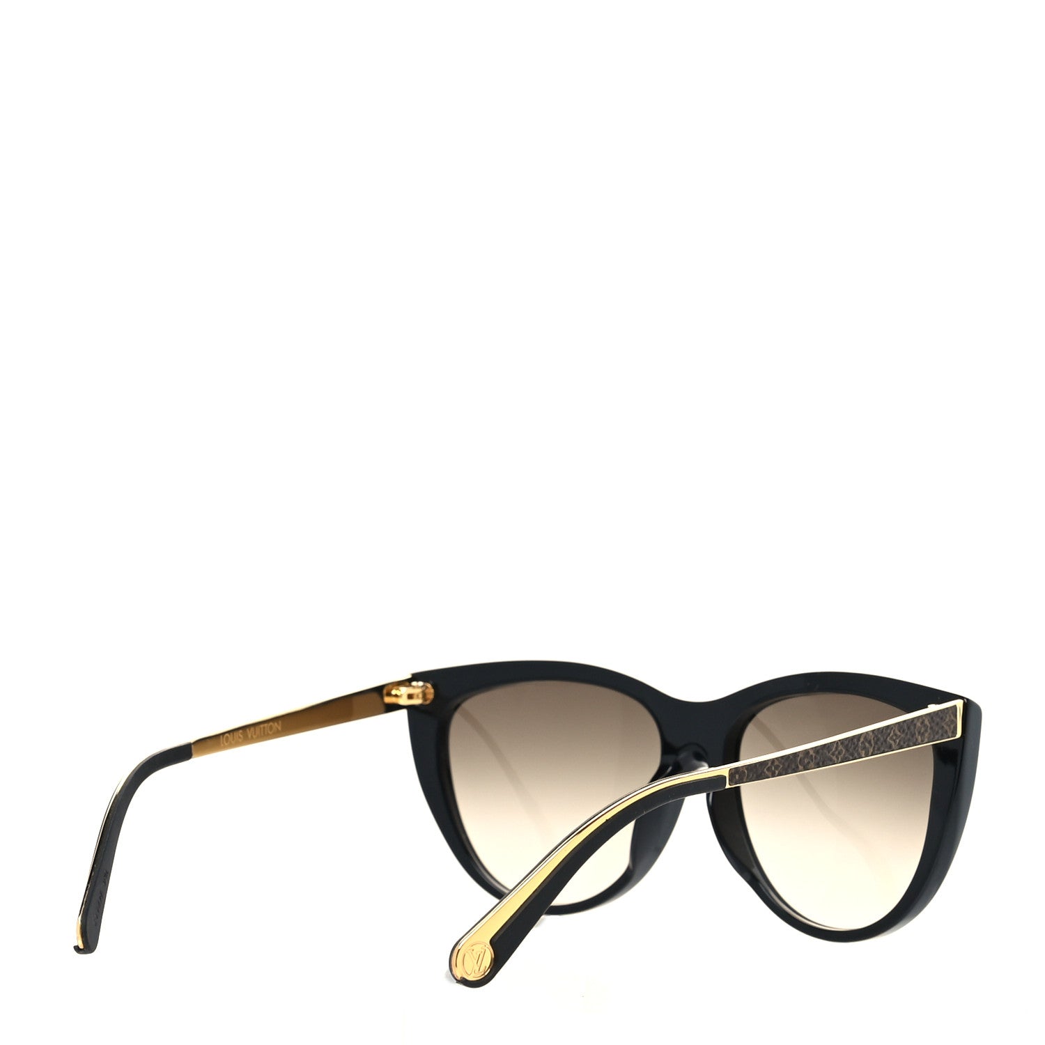 Louis Vuitton Acetate Monogram La Boum Sunglasses Z1147E Black 4 of 7