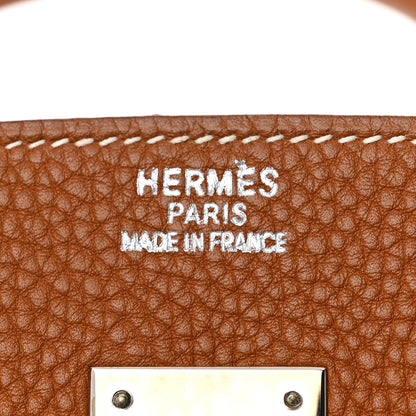 Hermes Togo Birkin 35 Gold 6 of 10
