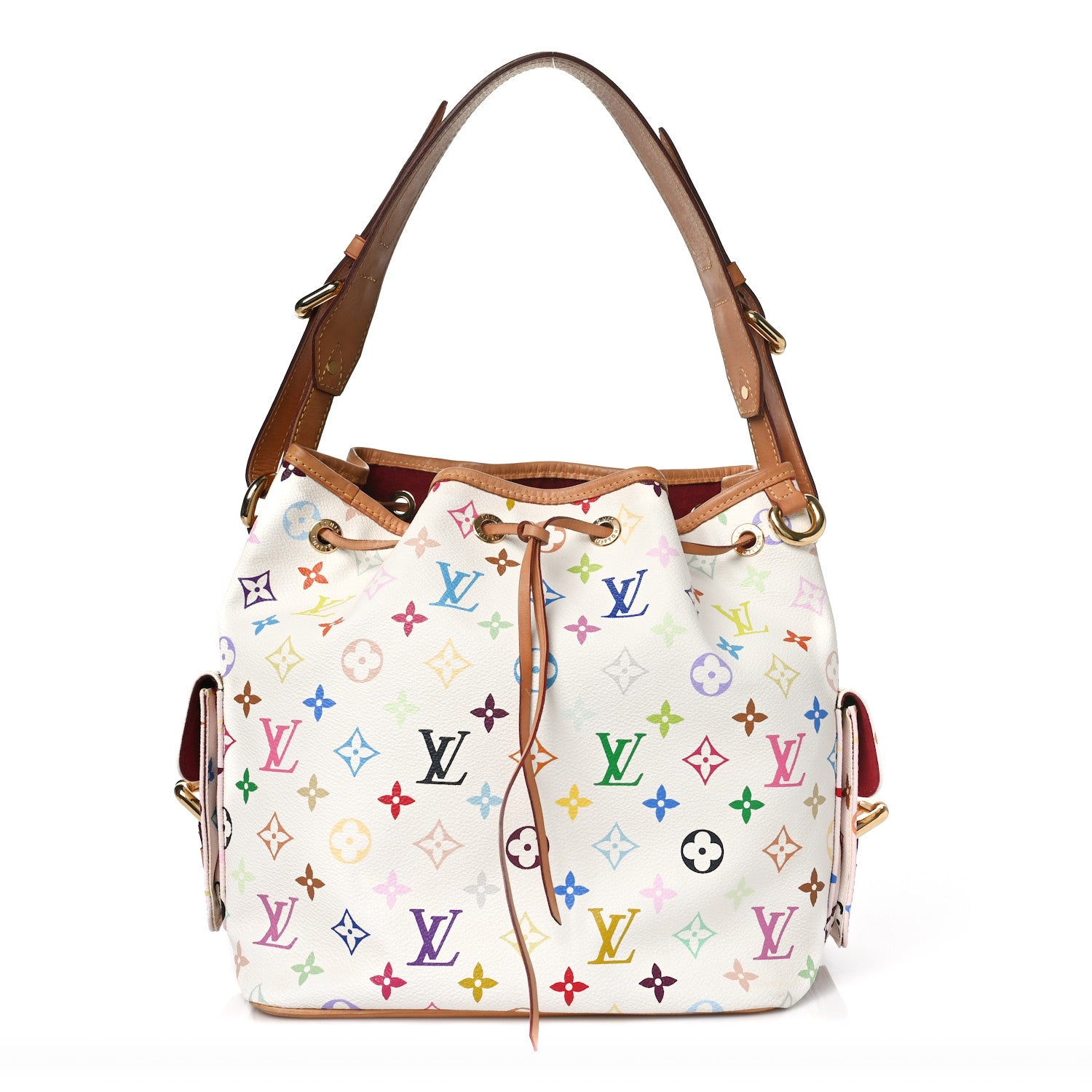 Louis Vuitton Monogram Multicolor Petit Noe White 1 of 9