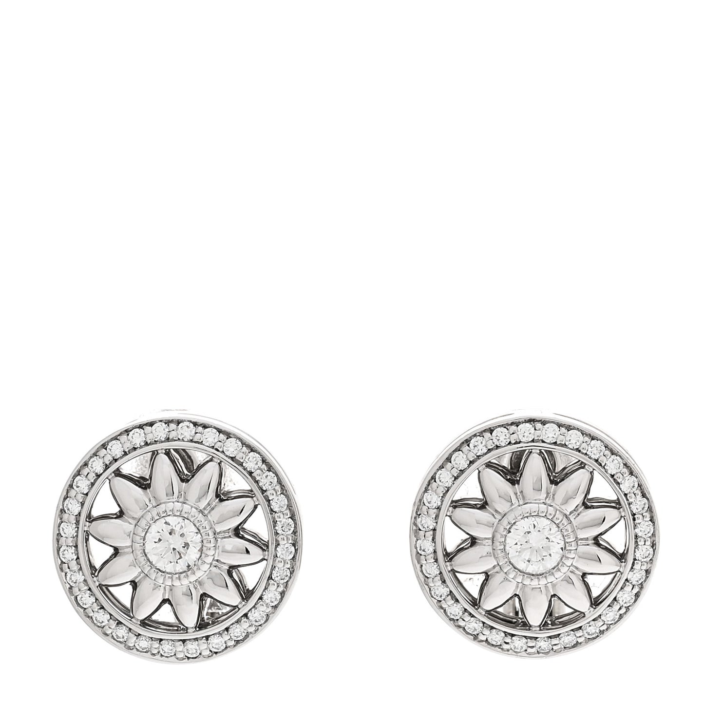 Platinum Diamond Winston Gates Earrings