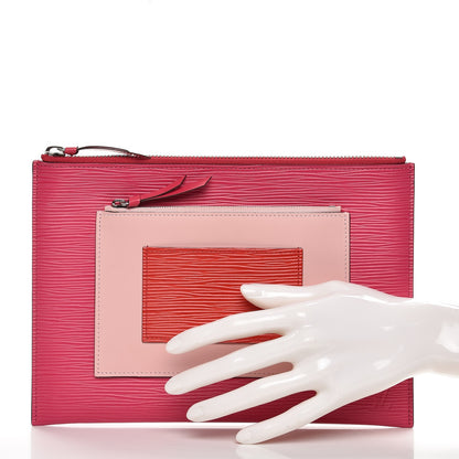 Louis Vuitton Epi Pochette Hot Pink 2 of 7