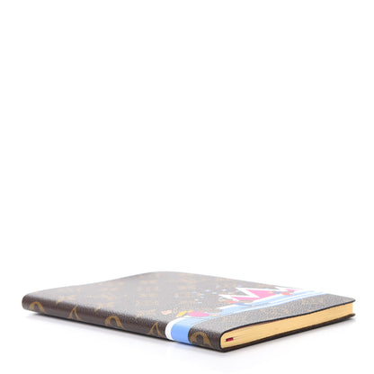 Louis Vuitton Monogram 2018 Christmas Animation Clemence Notebook MM 4 of 7