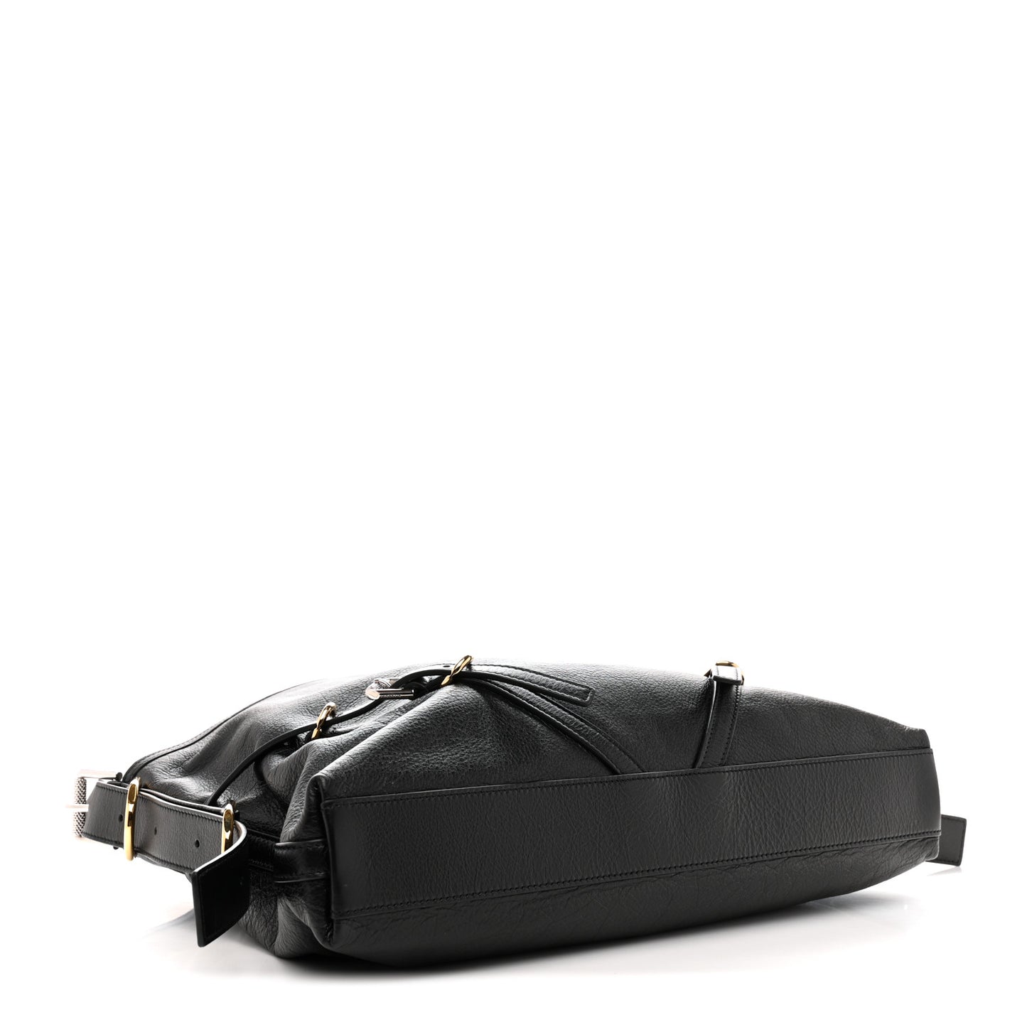 Calfskin Medium Voyou Bag Black
