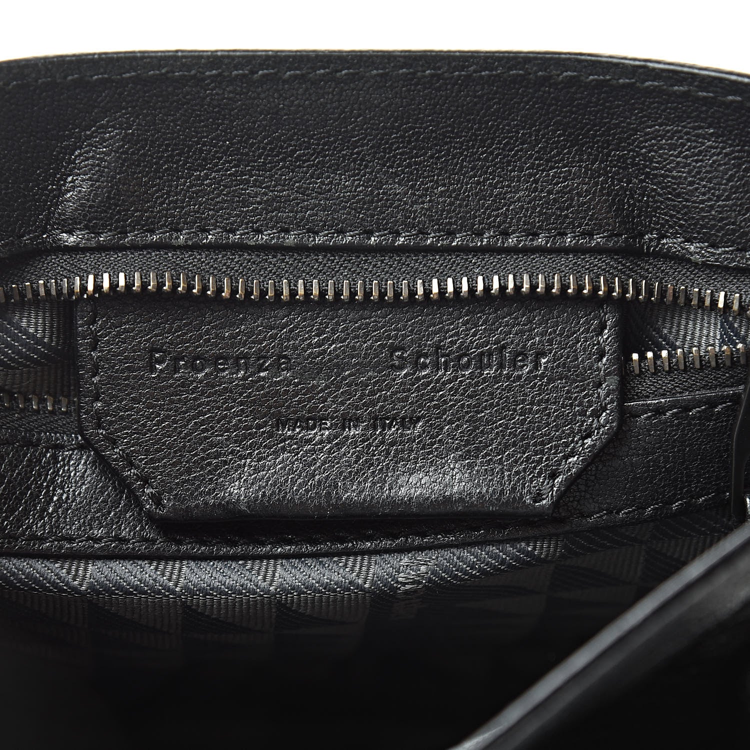 Proenza Schouler Lambskin PS1 Mini Pouch Messenger Black 7 of 16