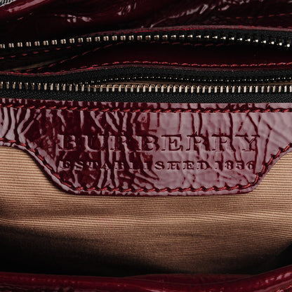 Burberry Nova Check Ruffled Small Lowry Red 5 of 8