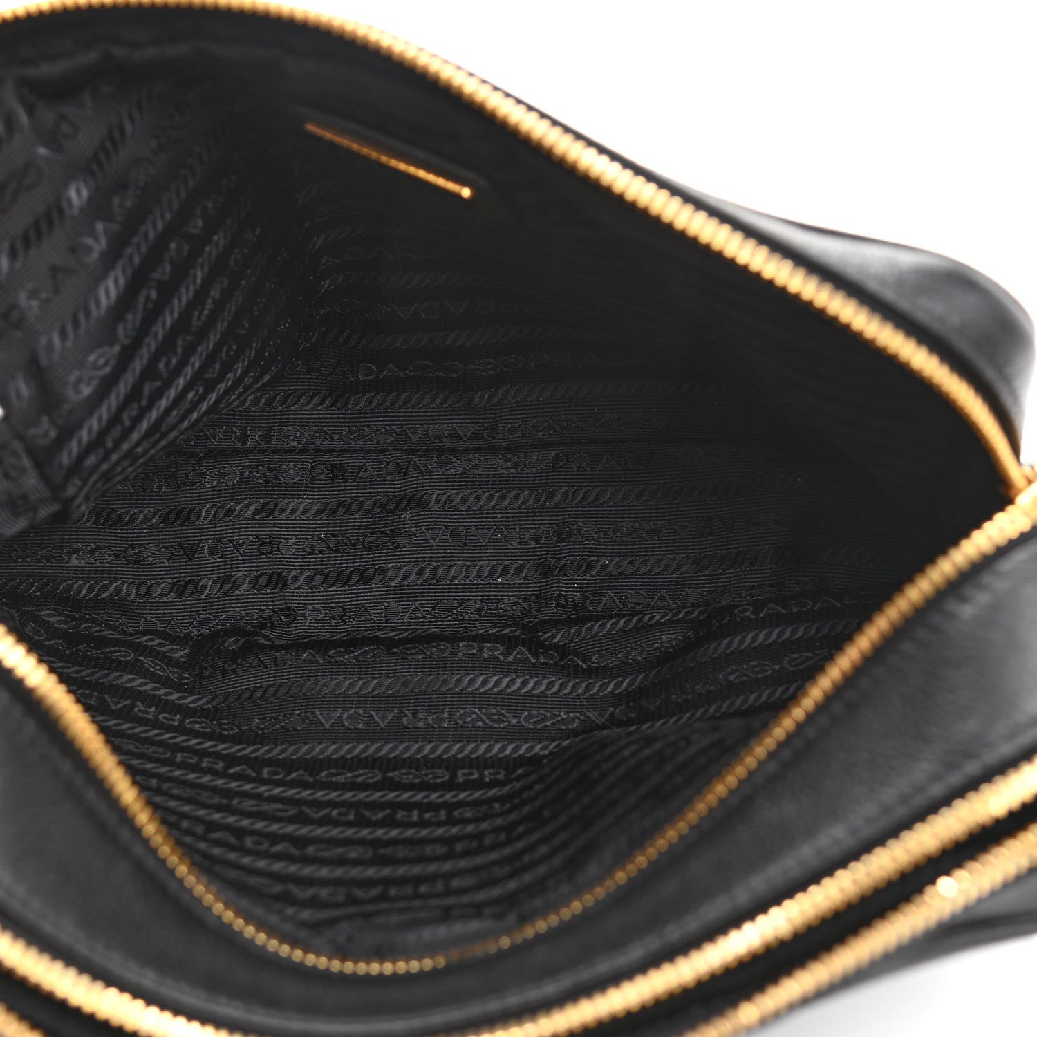 Prada Vitello Phenix Camera Bag Black 5 of 11