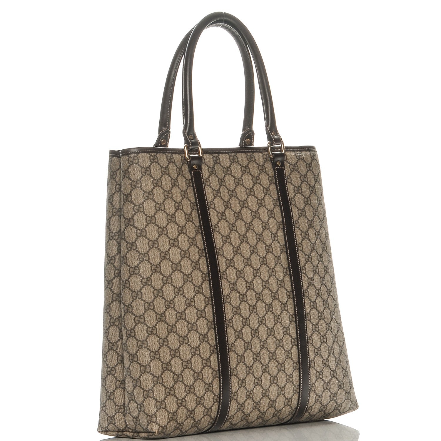 Gucci GG Plus Monogram Joy Vertical Tote Dark Brown 3 of 7