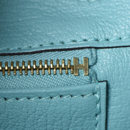Hermes Togo Birkin 25 Bleu Atoll 29 of 33