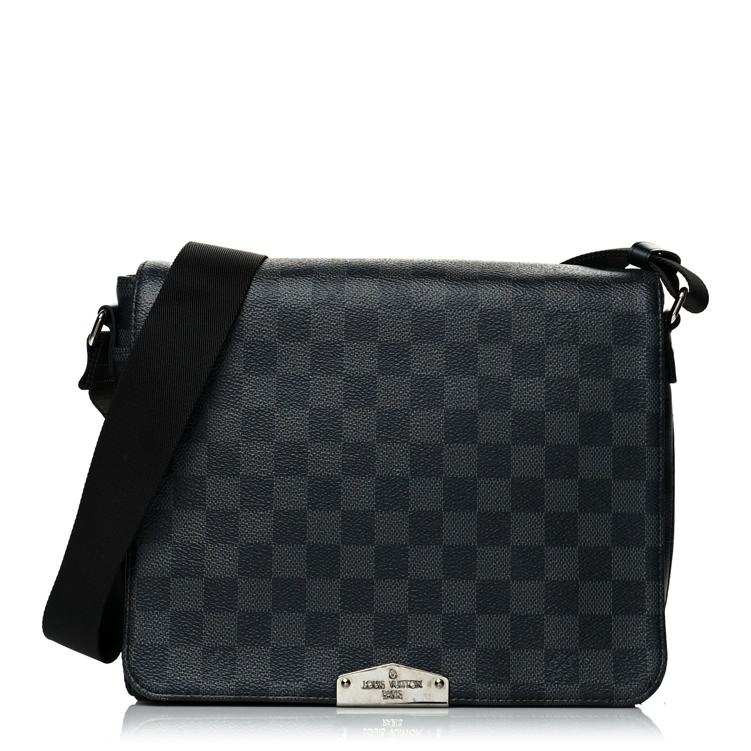 Louis Vuitton Damier Graphite District PM 1 of 8