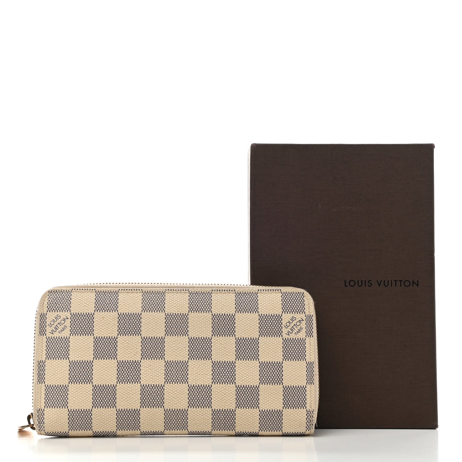 Louis Vuitton Damier Azur Zippy Organizer Wallet 9 of 9