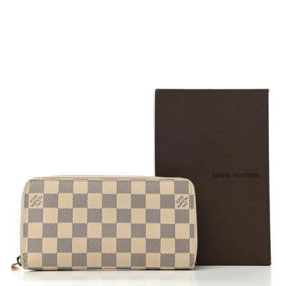 Louis Vuitton Damier Azur Zippy Organizer Wallet 9 of 9