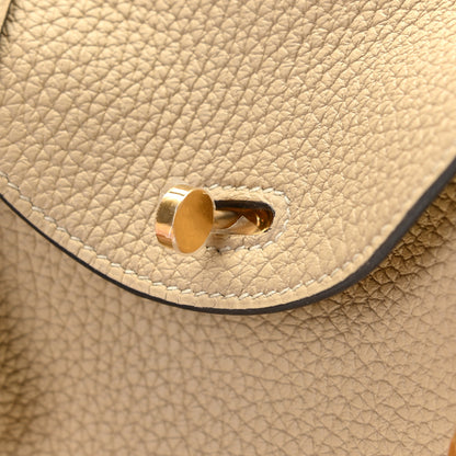 Hermes Taurillon Clemence Mini Lindy 20 Trench 8 of 10