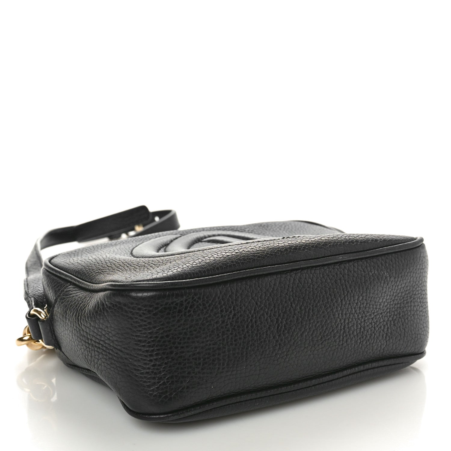 Gucci Pebbled Calfskin Small Soho Disco Bag Black 4 of 16