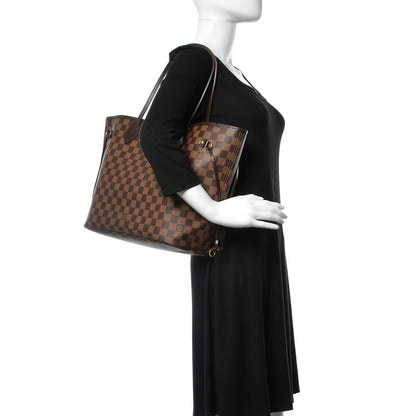 Louis Vuitton Damier Ebene Neverfull MM 2 of 17
