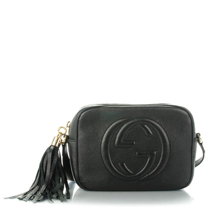 Gucci Pebbled Calfskin Small Soho Disco Bag Black 1 of 7