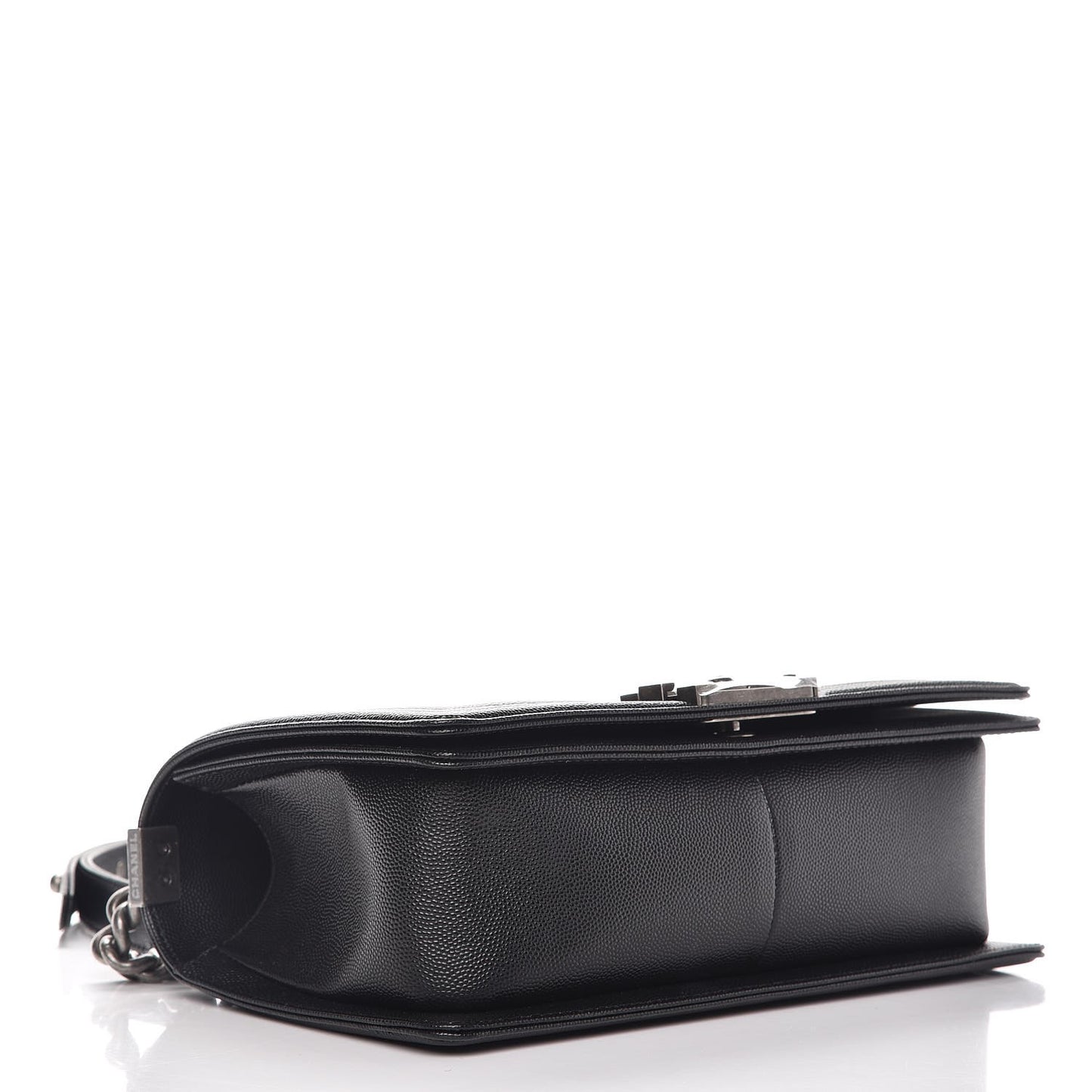 Caviar Quilted Medium Boy Flap Black