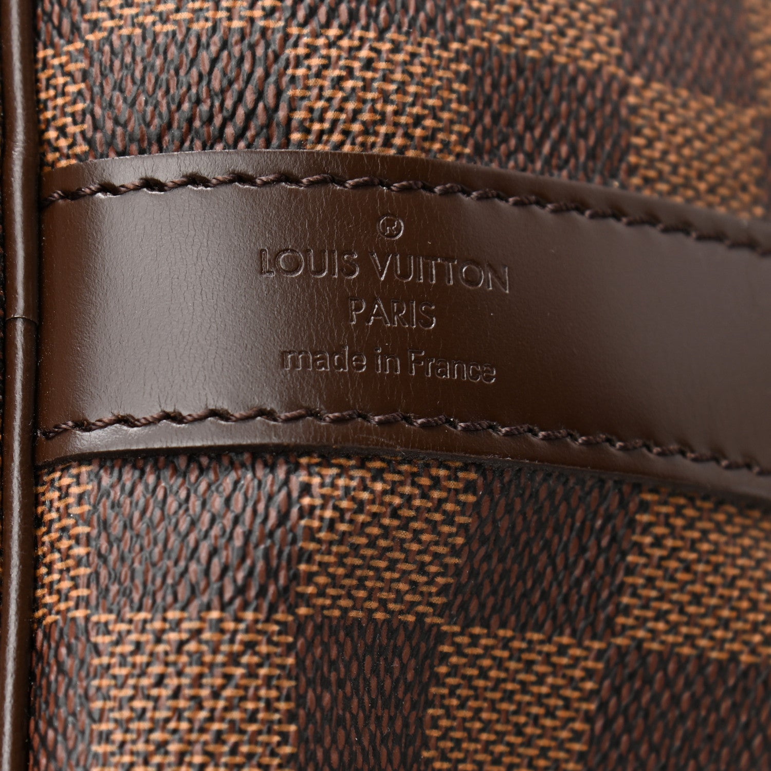 Louis Vuitton Damier Ebene Keepall Bandouliere 45 7 of 9