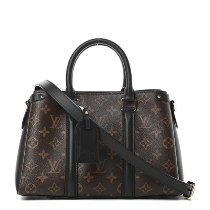 Louis Vuitton Monogram Soufflot BB Black 1 of 12