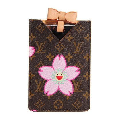 Louis Vuitton Monogram Cherry Blossom Mirror With Case Brown 1 of 6