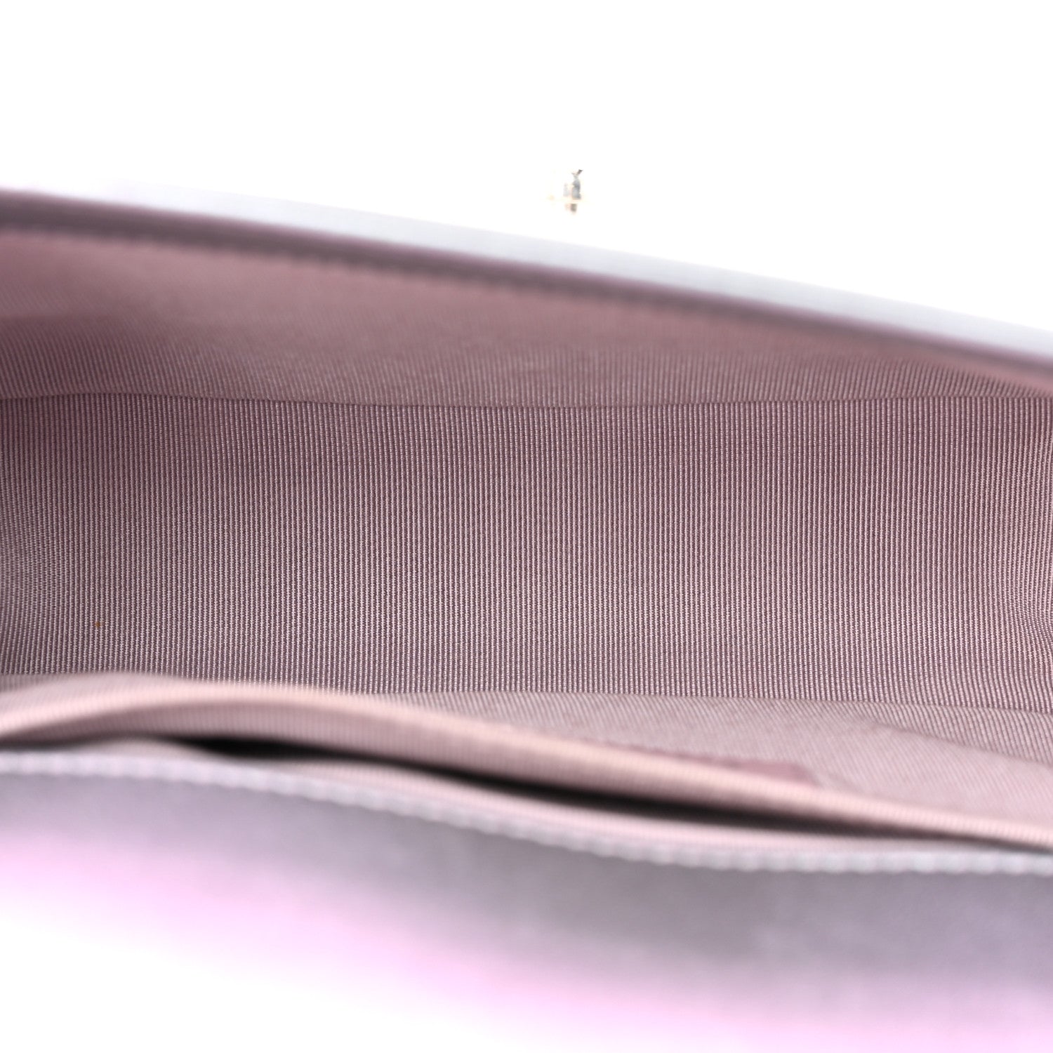 Chanel Iridescent Patent Calfskin PVC Quilted Small Boy Flap Light Purple 5 of 14