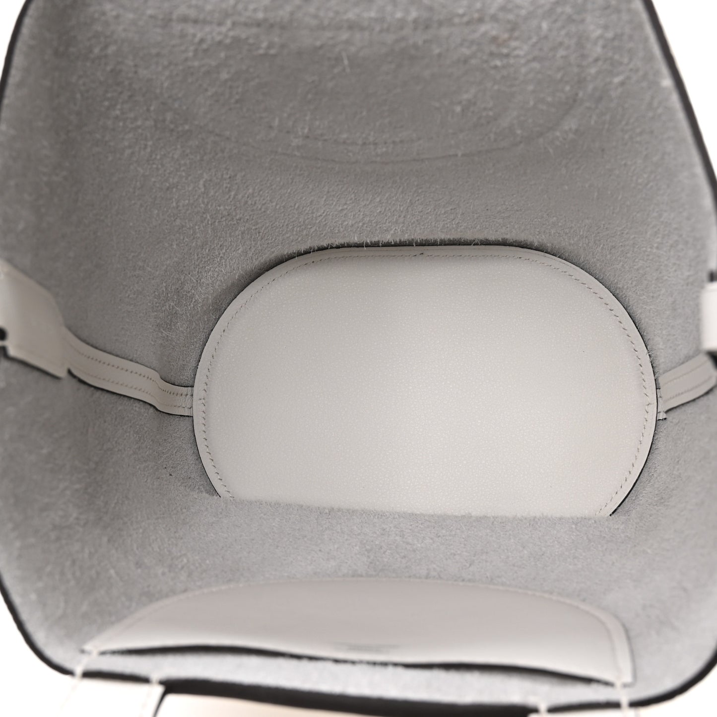 Taurillon Clemence Swift In-The-Loop 18 Bag New White