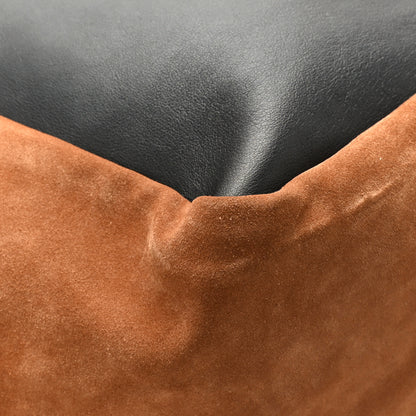 Givenchy Smooth Calfskin Suede Shopping Tote Black Brown 7 of 10