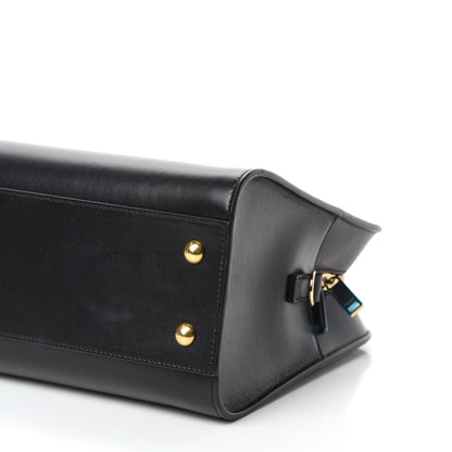 Saint Laurent Calfskin Monogram Baby Cabas Black 7 of 11