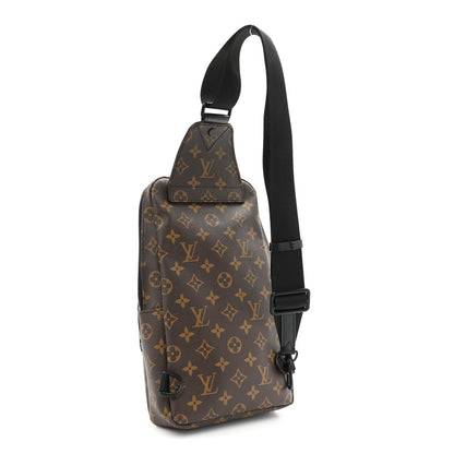 Louis Vuitton Monogram Macassar Avenue Sling Bag 3 of 11