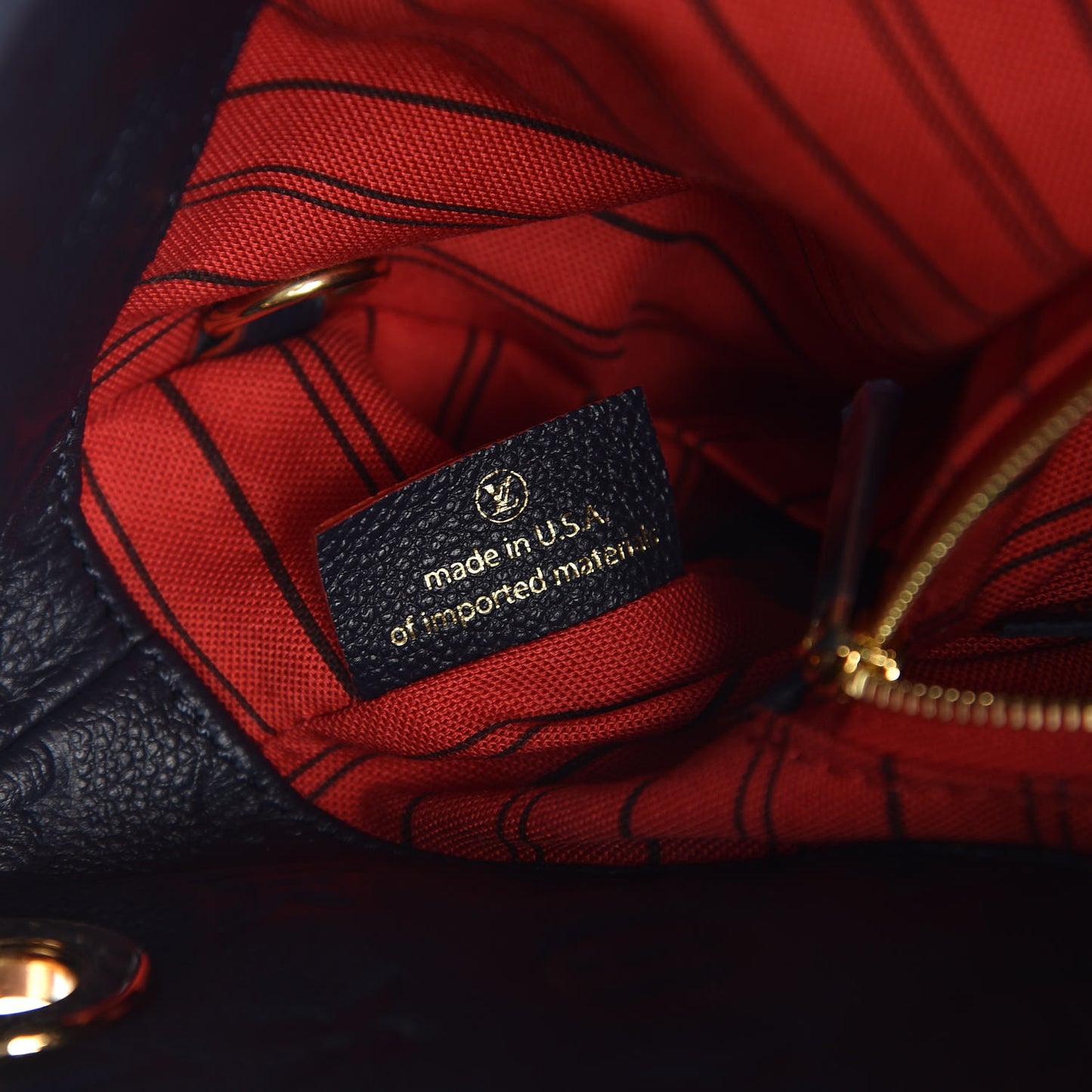 Empreinte Artsy MM Marine Rouge