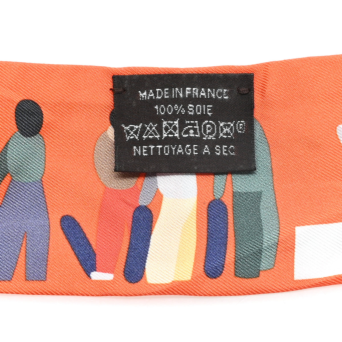 Silk Figures Libres Twilly Orange Vert Jaune
