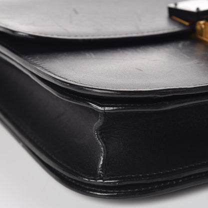 Celine Box Calfskin Medium Classic Box Flap Bag Black 26 of 30