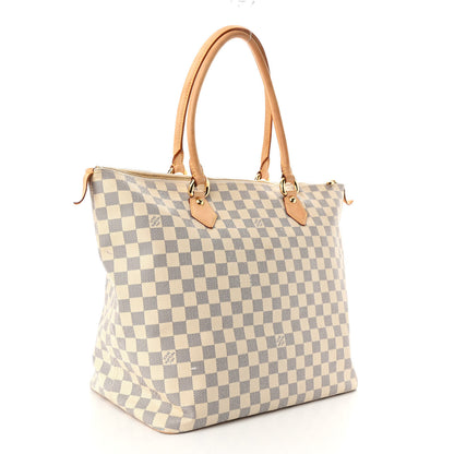 Louis Vuitton Damier Azur Saleya GM 3 of 10