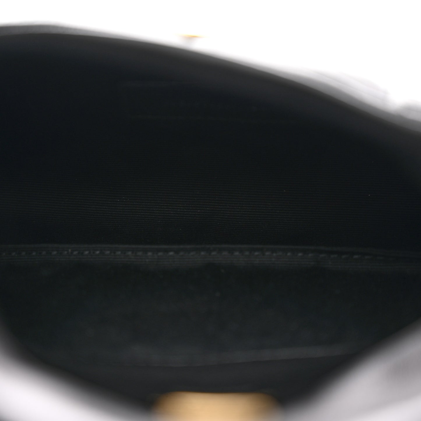Lambskin Monogram Loulou Puffer Pouch Clutch Black