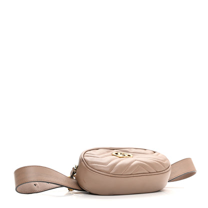 Gucci Calfskin Matelasse GG Marmont Belt Bag 85 34 Porcelain Rose 4 of 15