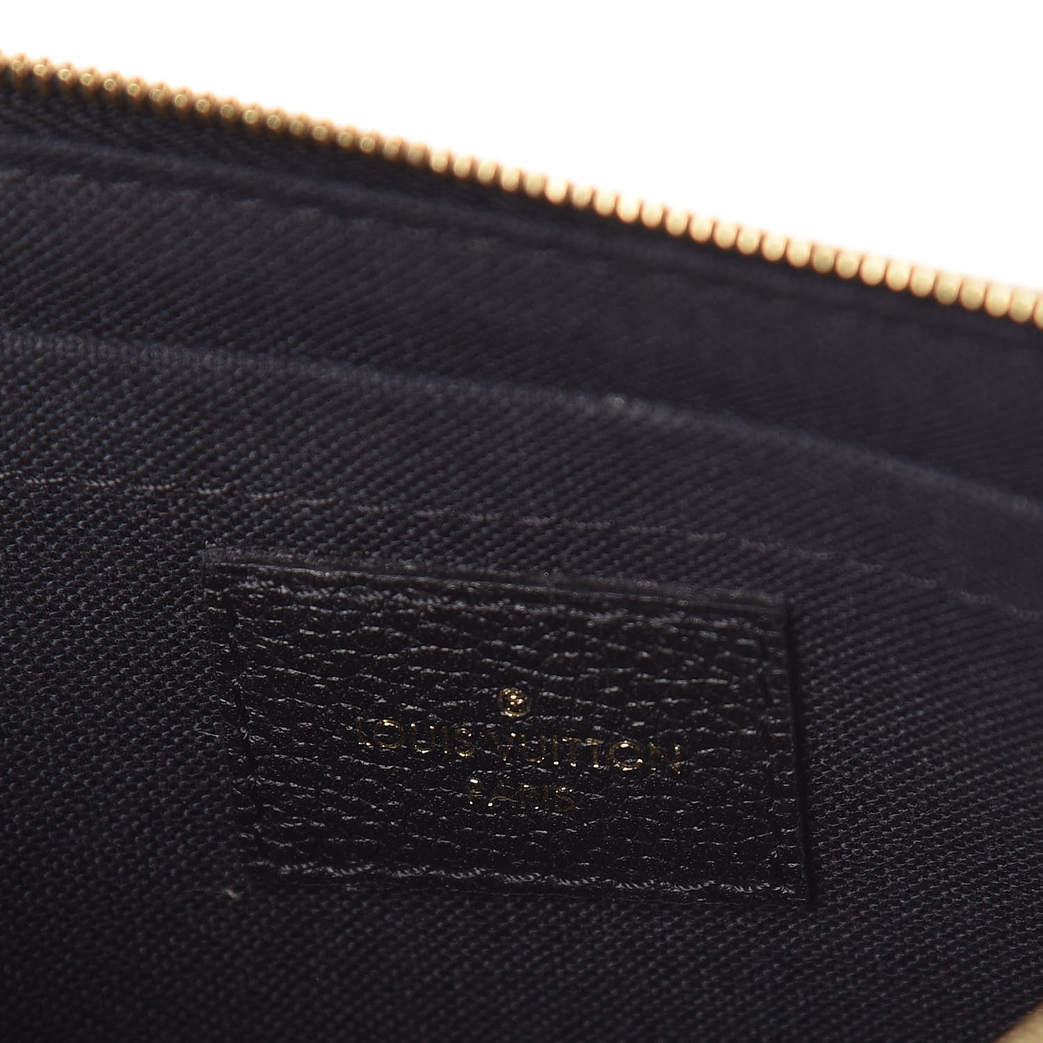 Louis Vuitton Monogram Pallas Clutch Black 6 of 10