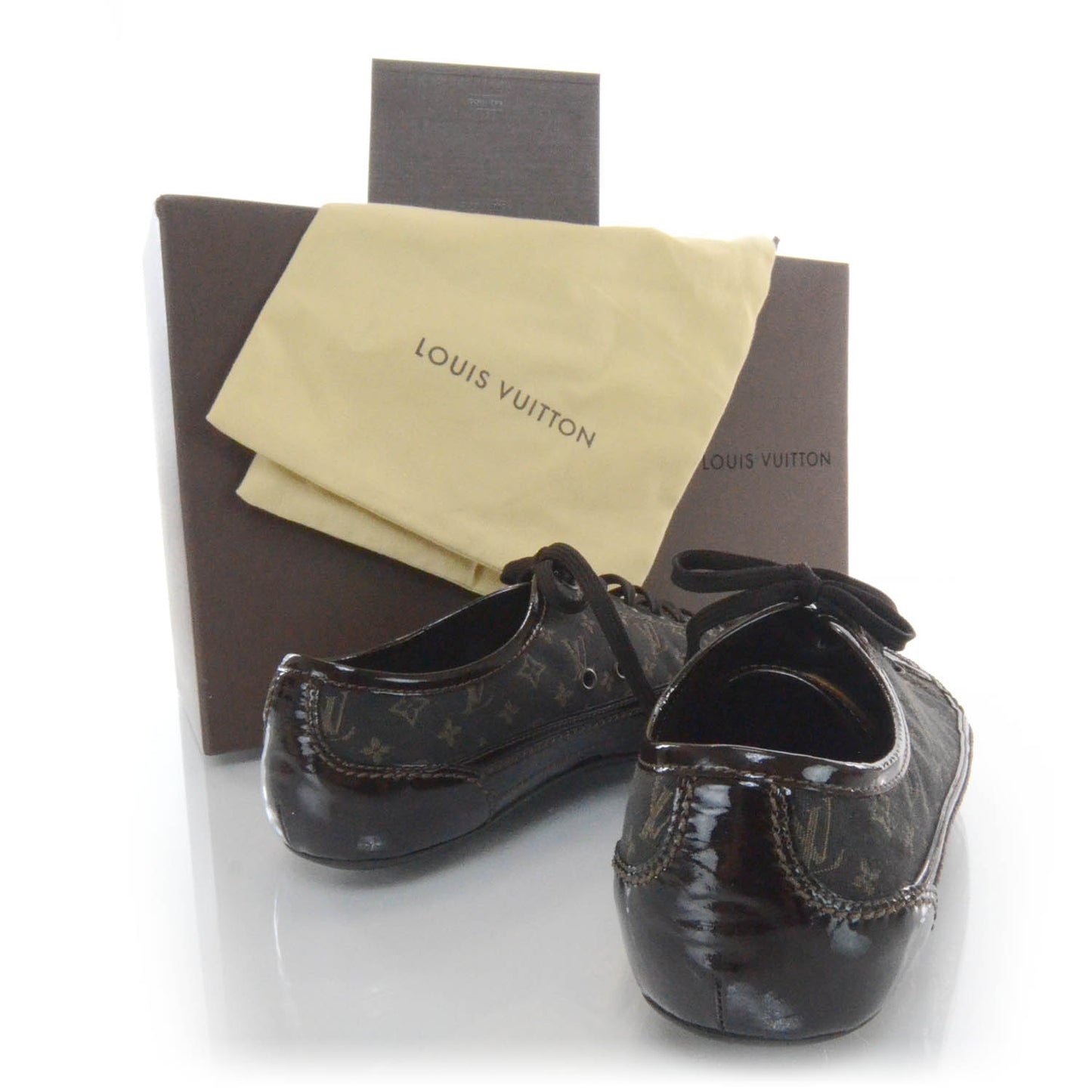 Mini Lin Monogram Sneakers Tennis Shoes 38.5