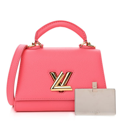 Louis Vuitton Taurillon Twist One Handle BB Dragon Fruit 1 of 9