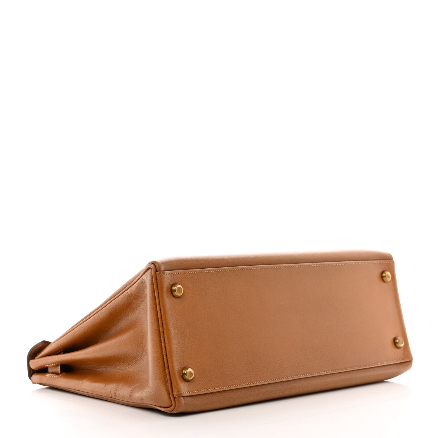 Hermes Courchevel Kelly Retourne 32 Gold 4 of 18
