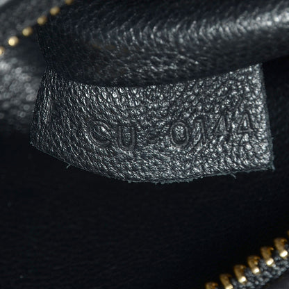 Celine Python and Suede Small Tri-Color Trapeze Blue Brown Black 9 of 10