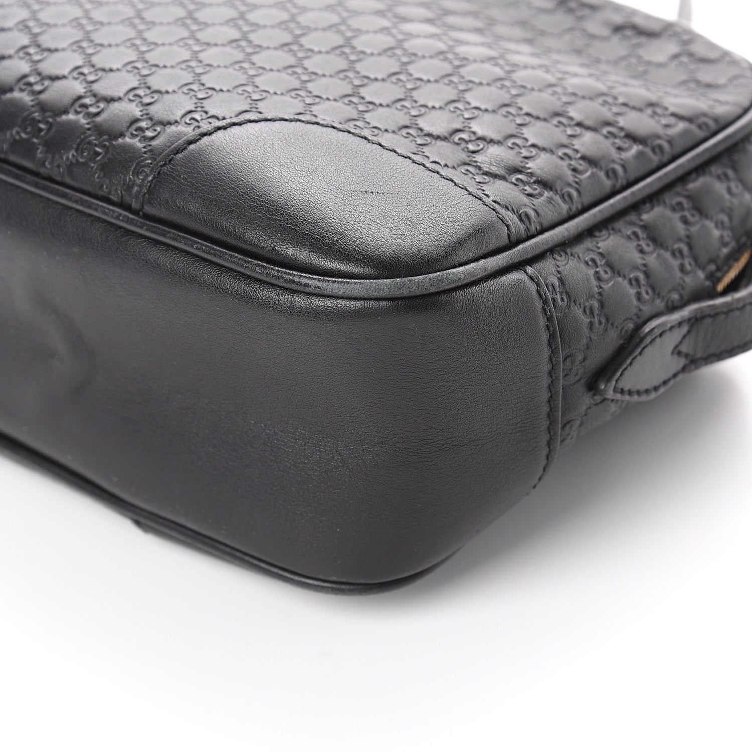 Gucci Microguccissima Mini Bree Messenger Bag Black 8 of 8