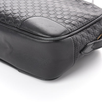 Gucci Microguccissima Mini Bree Messenger Bag Black 8 of 8