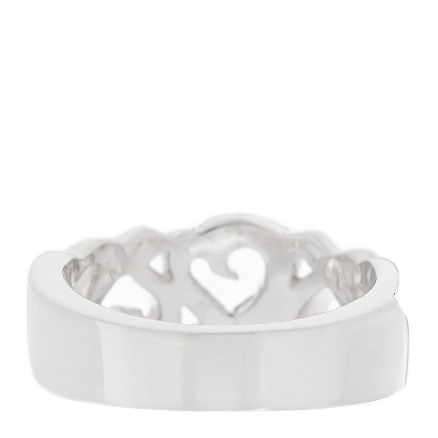 Sterling Silver Paloma Picasso Loving Heart Band Ring 54 7