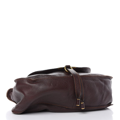 Chloe Calfskin Medium Marcie Satchel Wine Purple 4 of 11